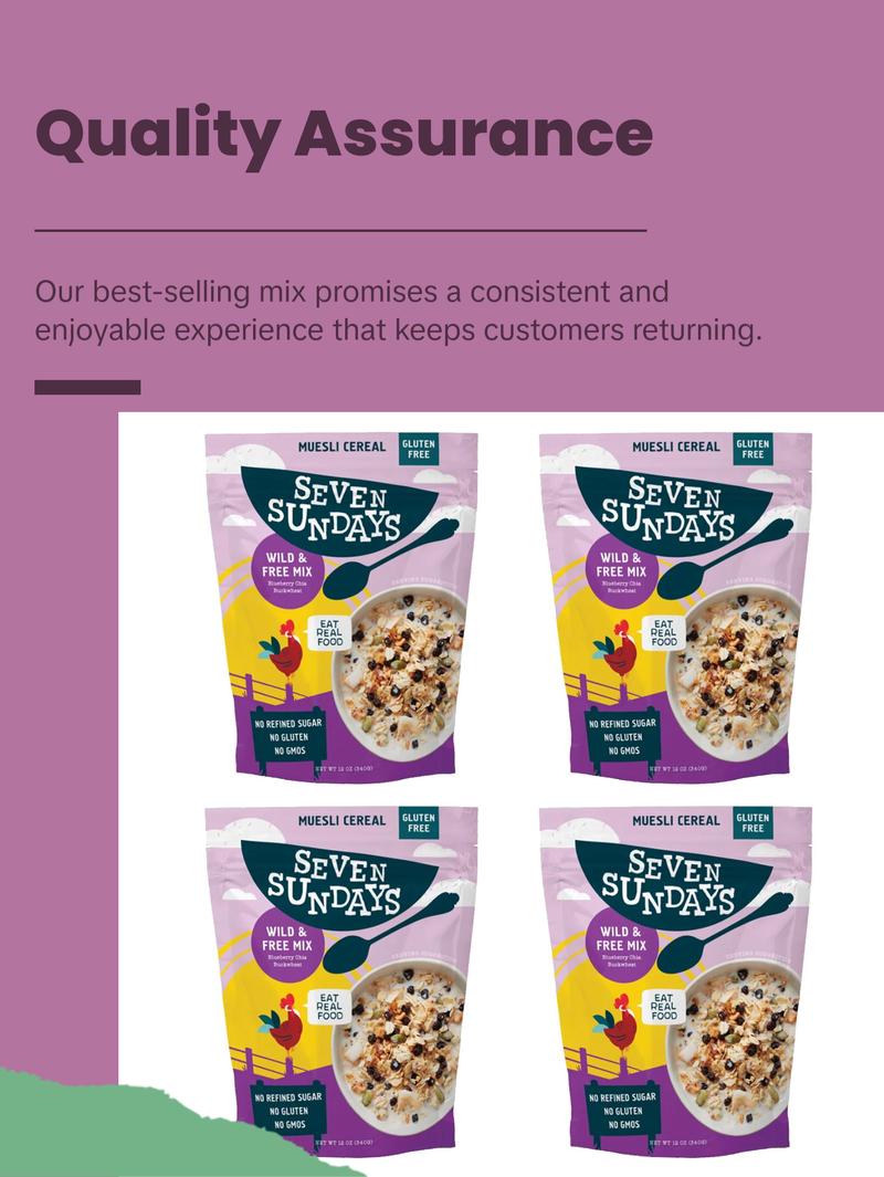 Wild & Free Blueberry Chia Muesli, 12oz