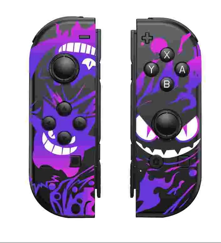Garyki Wireless Switch Gamepad - Black GG, Rechargeable Wireless Game Controller for Switch Series, Dual Vibration & Motion Control Gaming Accessories, 580mAh Console Joystick Joypad Thumbstick