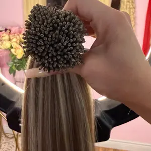 Human Hair I Tip Extensions 26 Inch Highlight Color