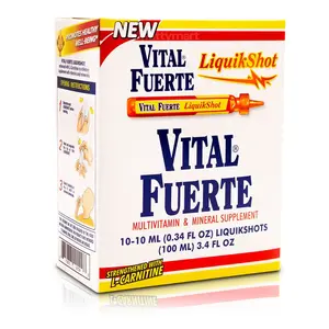 Vital Fuerte LiquiShot Multivitamin & Mineral Supplement 10x15ml