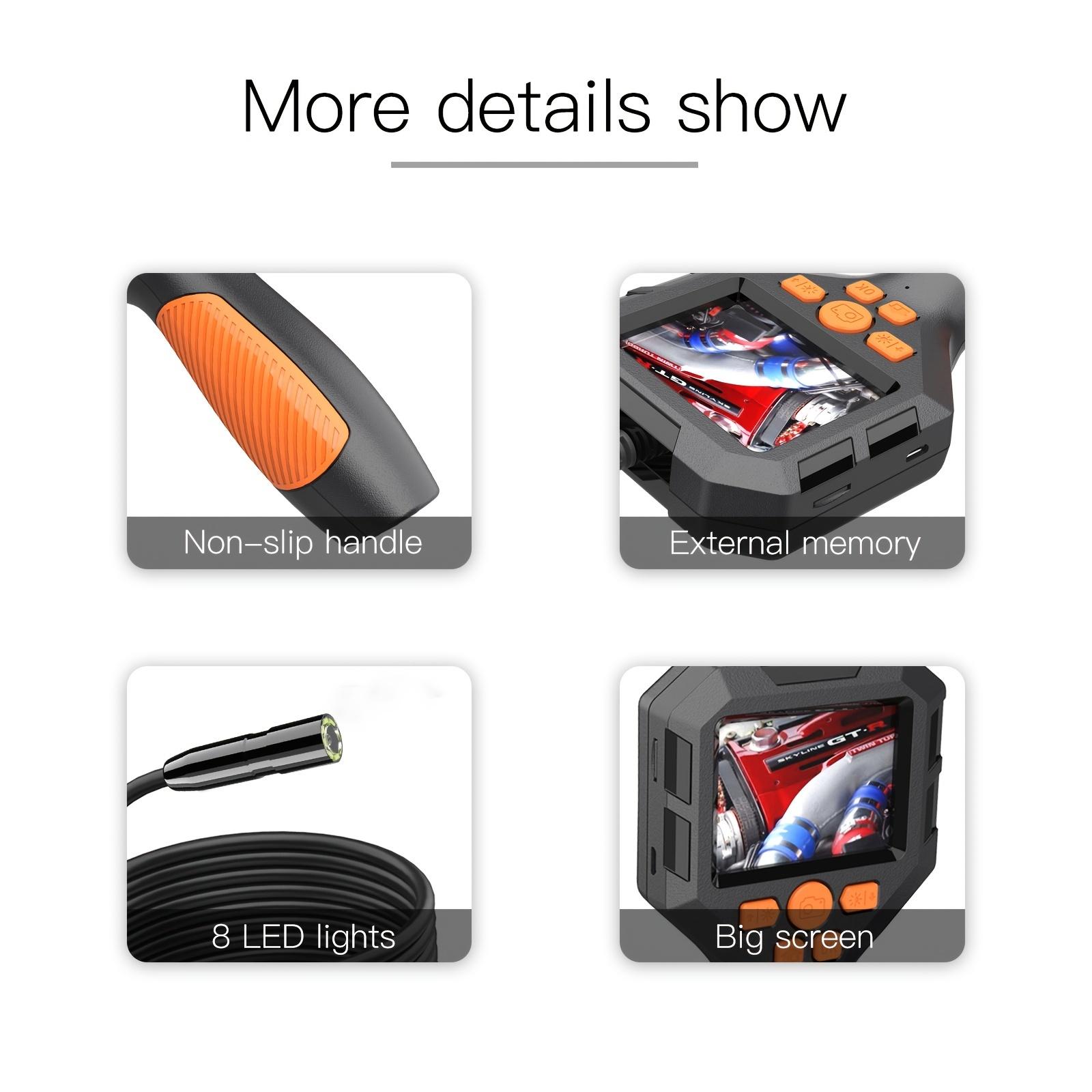 1080P HD Endoscope Camera | Home DIY Tool for Pipe Sewer & Car Engine Inspection ️ #HomeTool #DIYInspection #HouseholdRepair #PipeCamera #CarDiagnosticTool