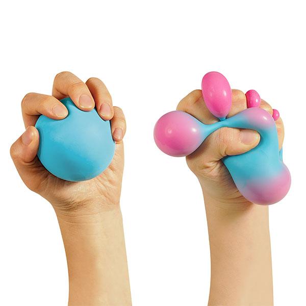 NeeDoh Color Change - Sensory Toy with Fun Dough Filling - Surprise colors appear when squished - Ages 3 and up - One randomly selcted piece