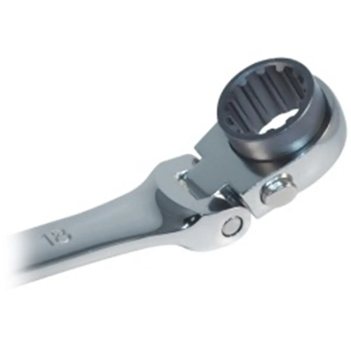 212 MAIN Platinum 99662 XL Heavy Duty Wrench - Chrome Steel Ratchet Combination Wrench, 12 mm x 14 mm, 15.56 in Long, Offset End, Sliding Button High Torque Tool, Ratchet Combination Wrenches