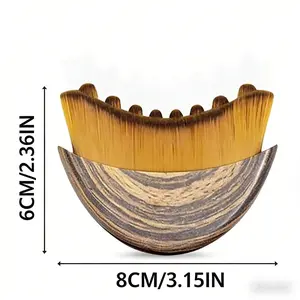 Lymphatic Drainage Face Brush – Jawline & Chin Sculpting Dry Brushing Massager for Facial