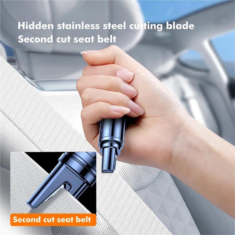 Portable Car Safety Hammer,2 in 1 Auto Emergency Glass Window Breaker & Seat Belt Cutter,Portable Steel Life-Saving Escape Tool for Vehicles