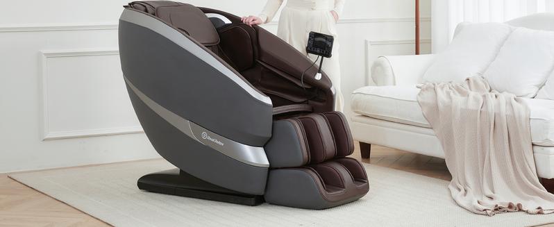 Real Relax 2024 massage chair FS01 full body zero gravity dual-core S-track deep massage built-in Bluetooth comfortable heating massage recliner Neck Massager Back Massager Arm Massaging Device Roller Massager