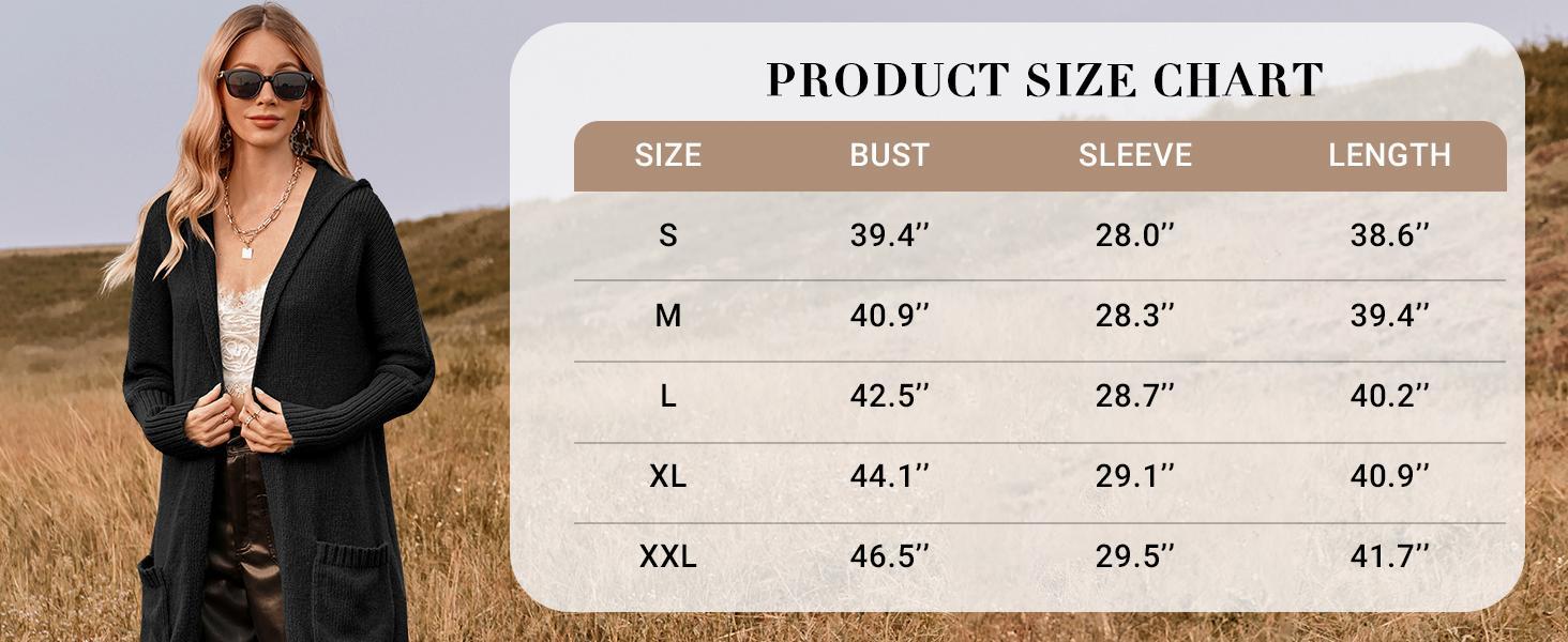 Imily Bela Womens Long Cardigans Cable Knitted Open Front Oversized Hooded Outerwear Sweater Coat Imily Bela Womens Long Cardigans Cable Knitted Open Front Oversized Hooded Outerwear Sweater Coat