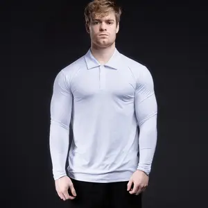 EKKO Long Sleeve Blank Polo 280GSM