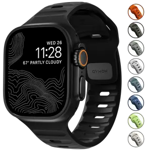 NOMAD Sport Band for Apple Watch - Waterproof FKM Rubber Strap