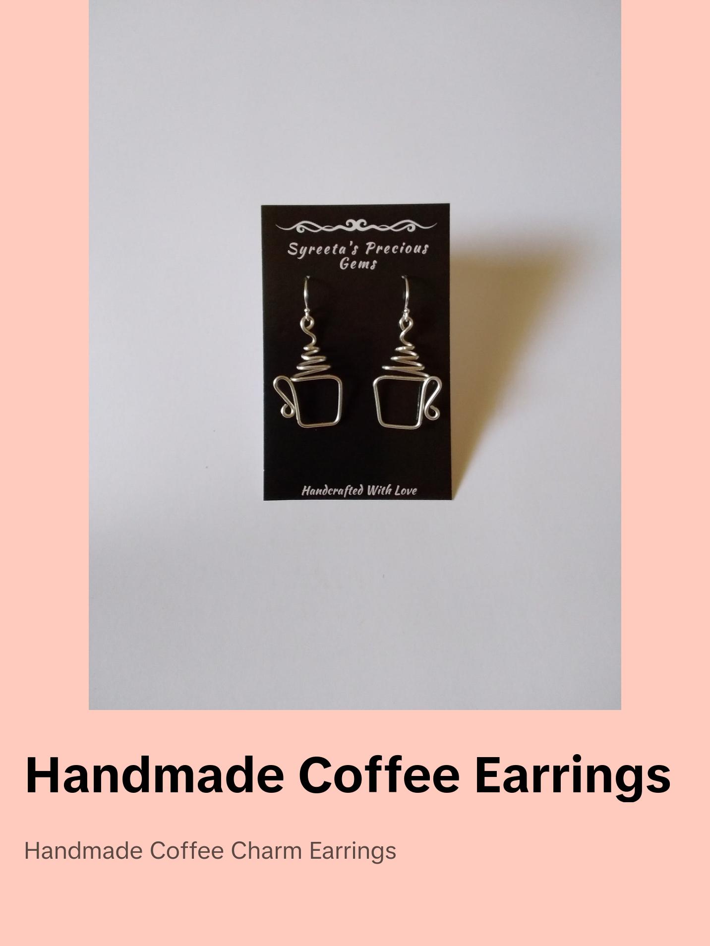 Coffee Earrings