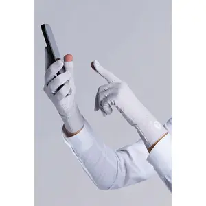 Unisex Fuji Convertible Fingertip Sun Gloves | Sleek Grey