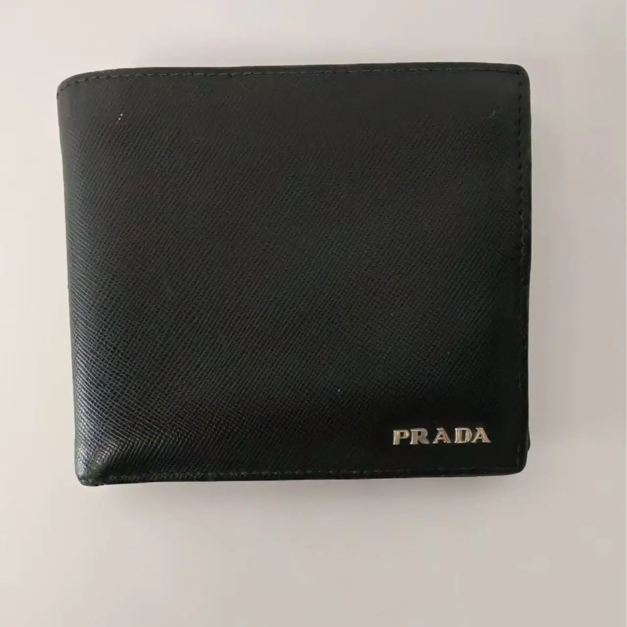 Pre-owned Italy Shoulder Bags PRADA small black wallet（SZ 51654）