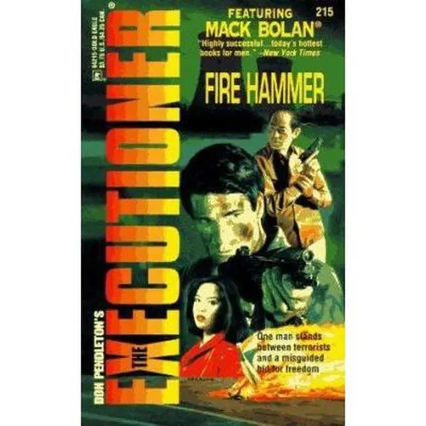Used Softcover Book - Fire Hammer (The Executioner Book Series #215) by Don Pendleton, Very Good Condition, 218pp, 0.29 lbs, English Language, Paperback Book Set