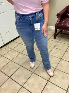 YMI High Rise Stretch Skinny Jeans – Medium Wash Women’s Boutique Denim