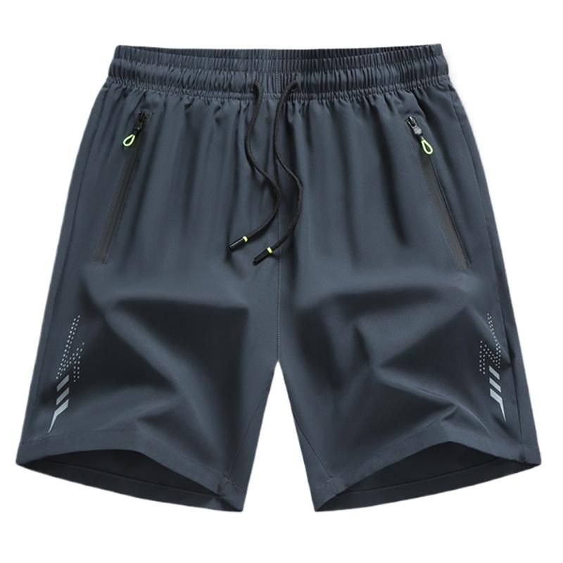 5 Pack Youth Summer Sports Shorts for Teen Boys with Zipper Pockets, Loose & Stylish Daily Shorts