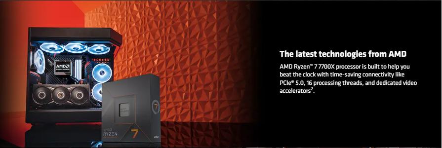 AMD Ryzen 7 7700X Desktop Processors