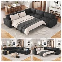 Grey-chenille with High Resilience Mattress