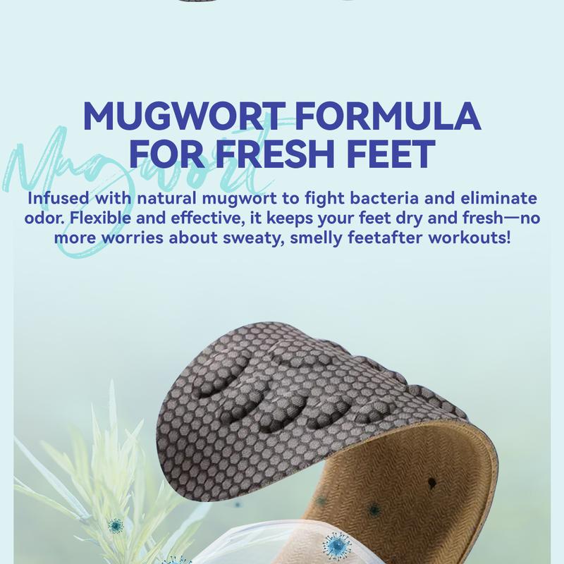 Boosts Blood Circulation | Supports Immunity |Shock Absorbing Insoles for All Day | Comfort Arch Support || Antibacterial & Odor Control | Natural Herbal Extract | Fits for All Shoes TikTokShopBlackFriday