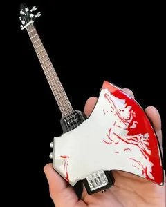 Gene Simmons - Axe Heaven Signature Blood Axe Mini Bass Guitar Replica Collectible GS-332  [Collectible Figurine/Statue/Bust] figurine/statue, Collectible