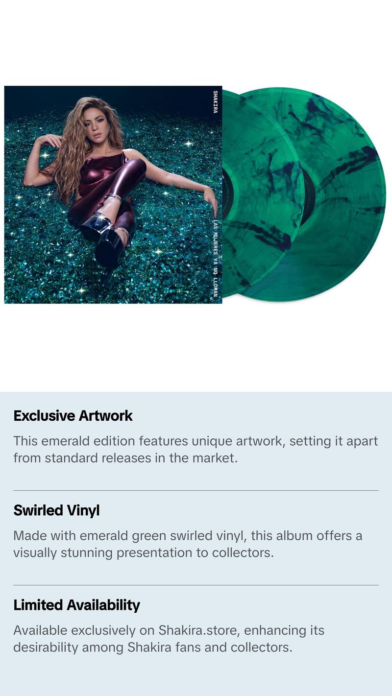 Las Mujeres Ya No Lloran 2LP - Exclusive Emerald