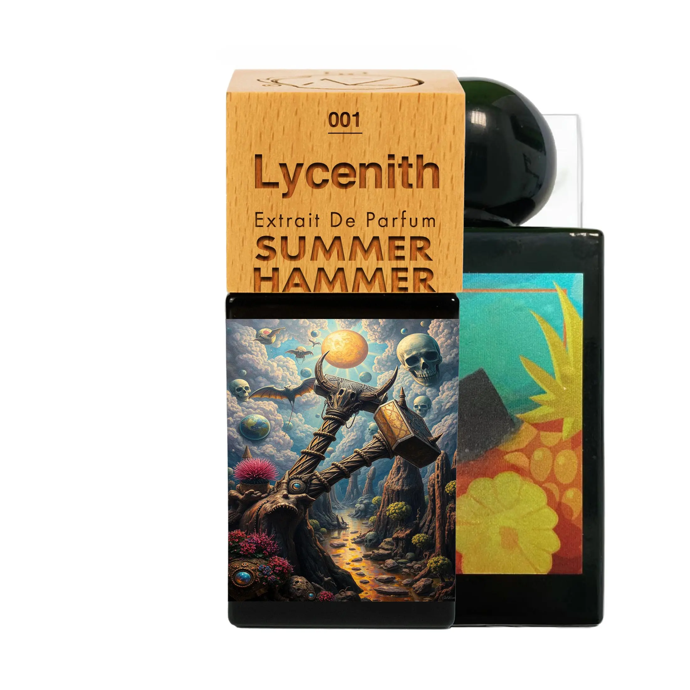 LYCENITH N°01 | UNISEX | Mango, Pineapple, Coconut, Bergamot and White Rum; Coconut Milk, White Flowers and Marine notes; Musk, Sandalwood, Amber and Vetiver.