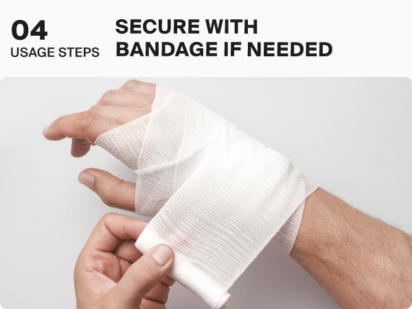 SURVIVEX Burn Dressing Kit with Tea Tree Oil - Hydrogel Burn Pads, Cooling Gels, Non-Adhesive Dressings & Gauze - Complete First Aid for Instant Cooling, Soothing & Relief