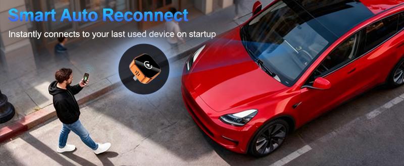 【YURNLV】2026 New Wireless CarPlay Adapter - Fast No-Delay Connection | For iPhone & Android, Hands-Free Calling Supported 【YURNLV】2026 New Wireless CarPlay Adapter - Fast No-Delay Connection | For iPhone & Android, Hands-Free Calling Supported