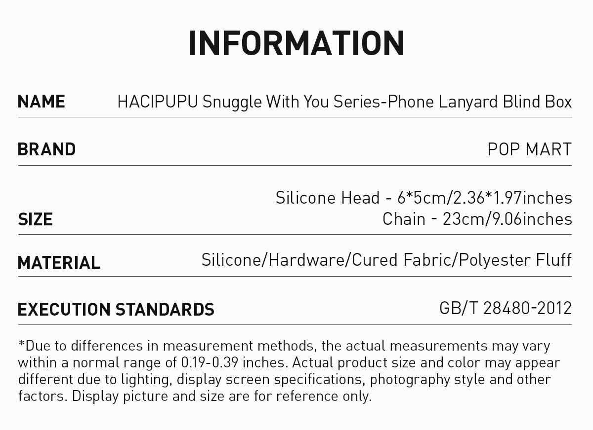 [Spanish]-HACIPUPU Snuggle With You Series – Caja Sorpresa de Correa para Teléfono