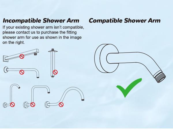 Hibbent cUPC Certified 13'' Shower Head Combo, High Pressure 5 Spray Rainfall Showerhead, 10 Spray Handheld, All Metal Easy Reach 4-way Diverter Arm with Pause Mode, 71'' Hose and Holder, Brushed Gold