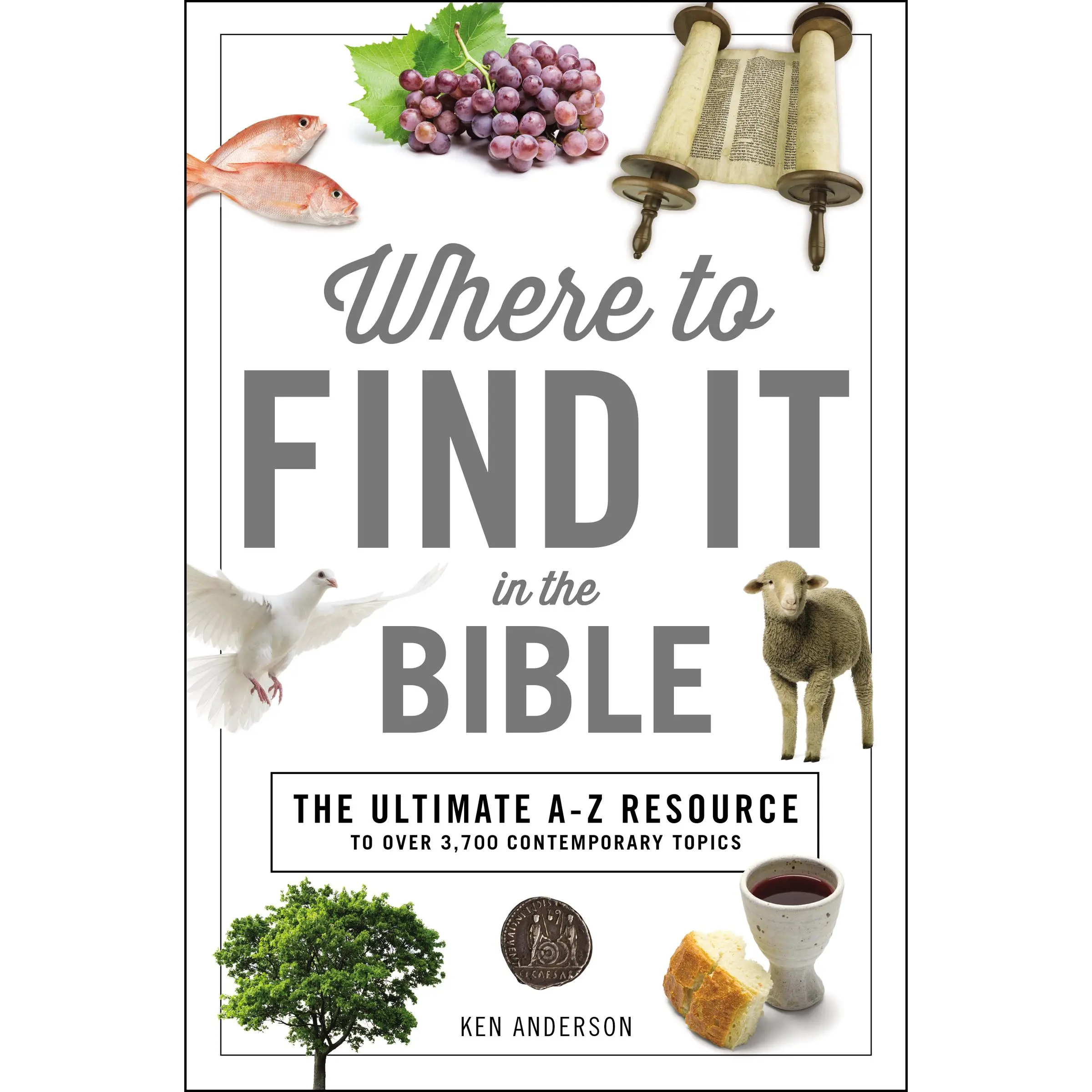 Where to Find It in the Bible (A to Z Series) by Ken Anderson [Paperback Book] Find any Bible topic in seconds