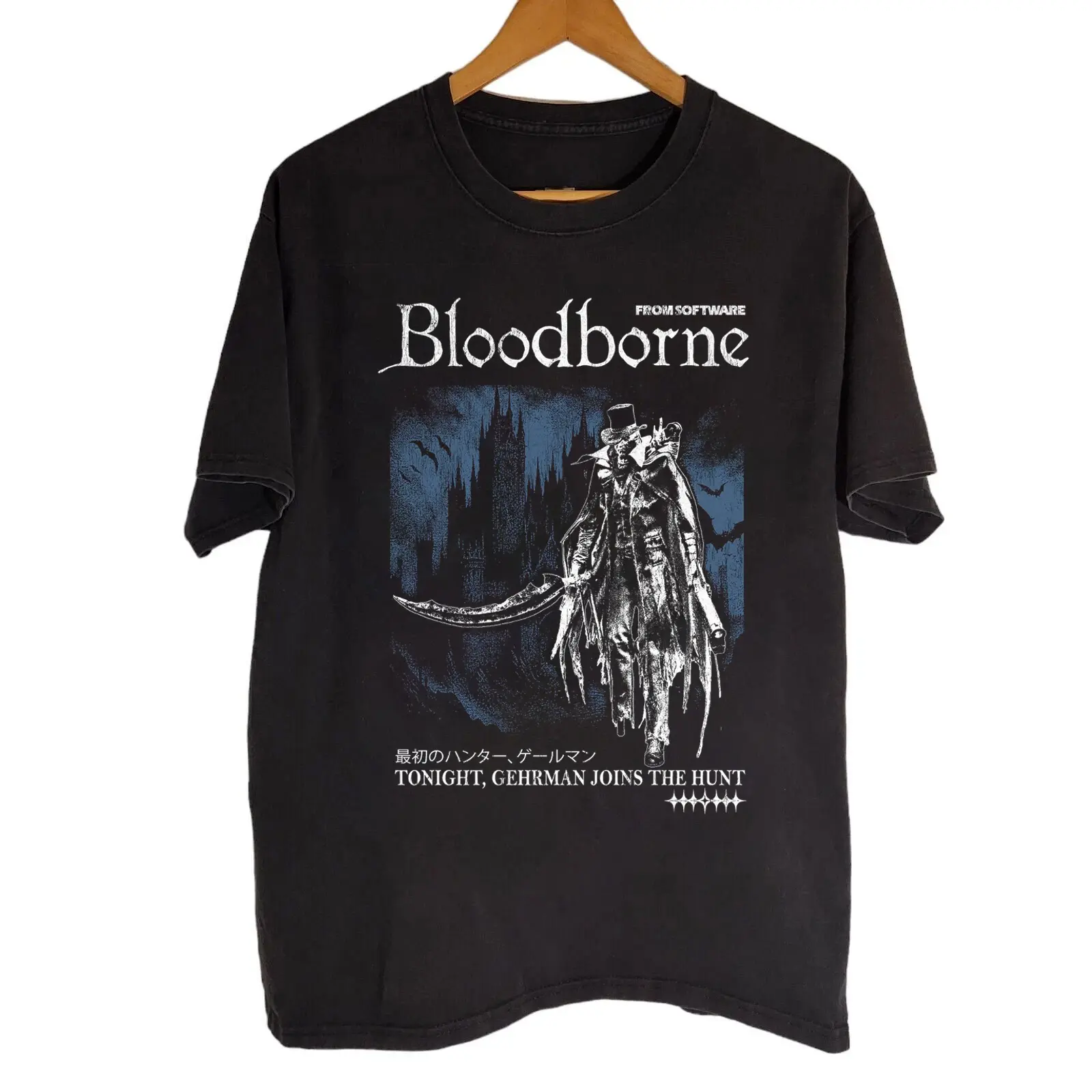 Bloodborne The Old Hunters Style Gift For Fans T Shirt
