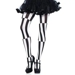 Kala Striped Optical Illusion Tights