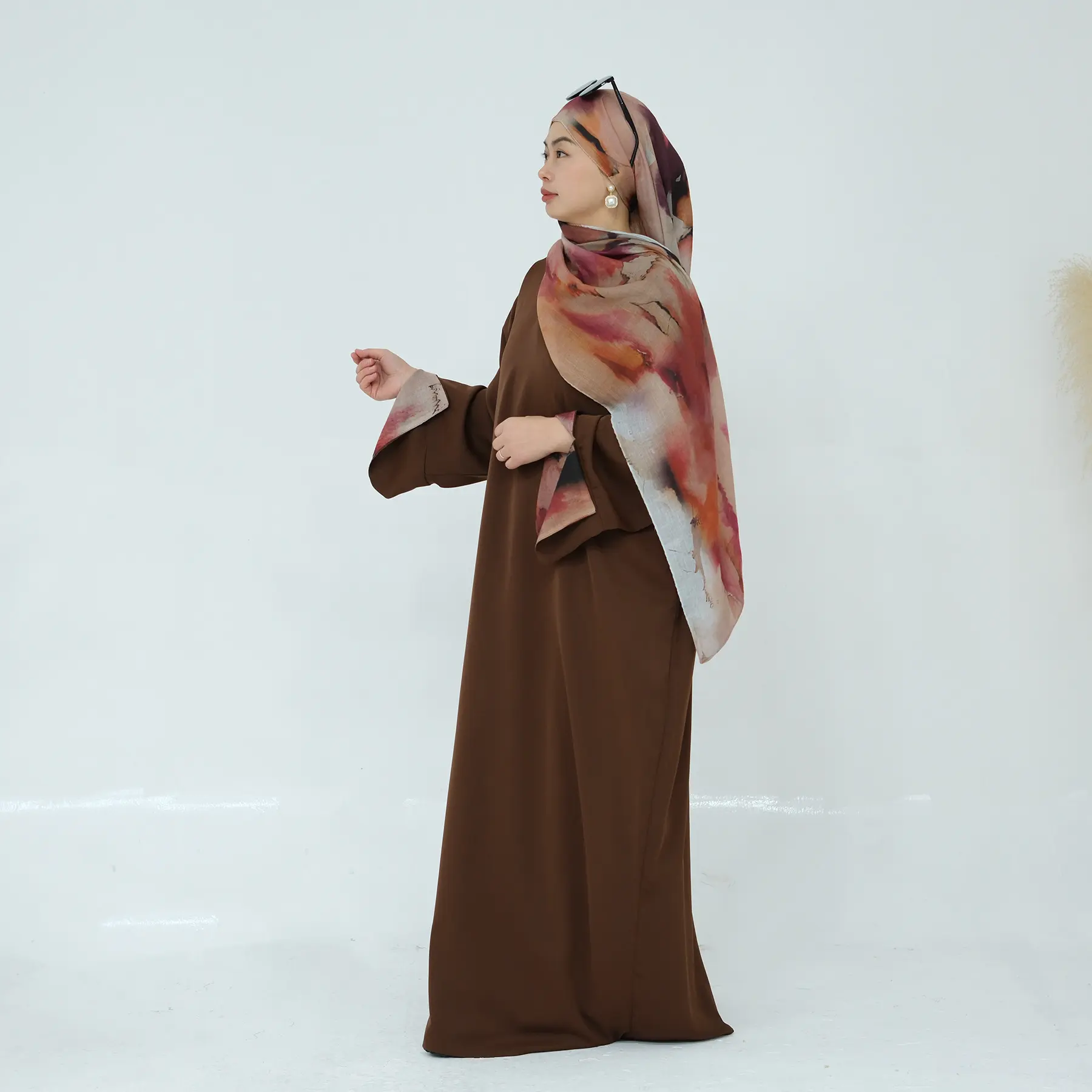 Coffee color+headscarf