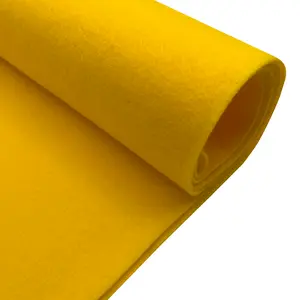 Felt Fabric |  1.6mm Thick Felt By The Yard| Yellow