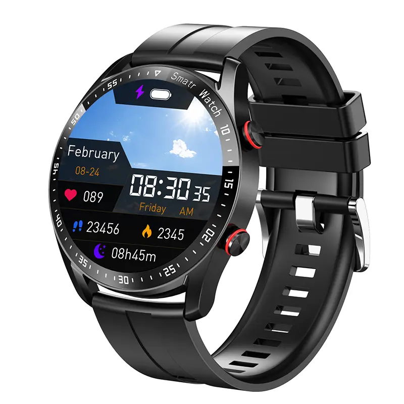 2026 New Classic Round Magnetic Wearable Smart Watch for Men - Chinese & German Support, IPS Touch, ECG+PPG, HD Screen, Bluetooth Call, GPS Trackable, Heart Rate Monitor, IP68 Waterproof, Multi-Sports Use, Remote Camera, Android Compatible, Fast Charging,