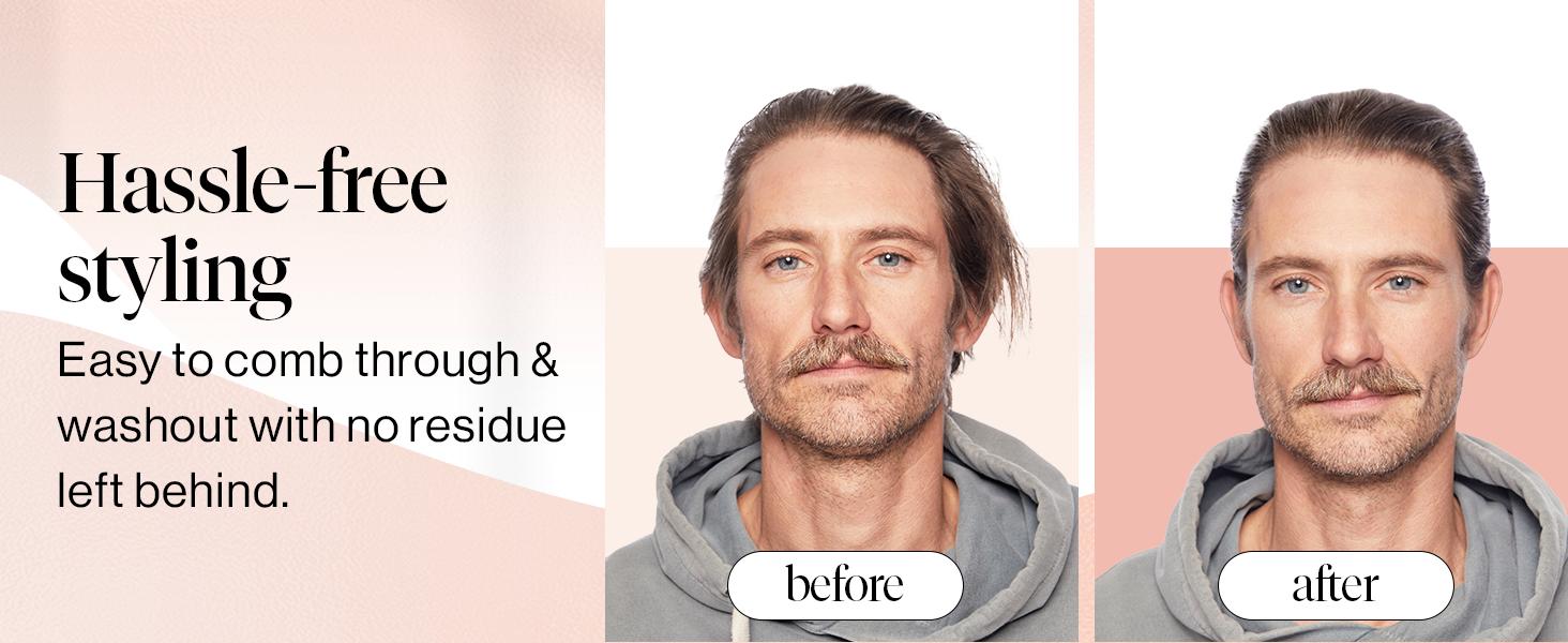 Kitsch Hair Wax Stick for Women & Men - Hair Slick Back Stick, Anti-Frizz and Fly Away Hair Tamer, No Residue Hair Finishing Stick for Flyaways