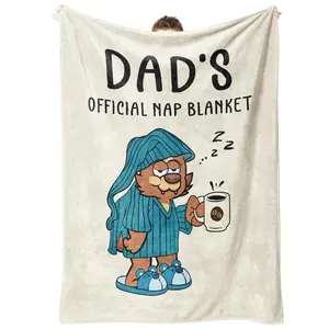 Gifts for Dad, Dad's birthday blanket, Father's Day gifts for Dad, Christmas, Thanksgiving, plush blanket for Dad