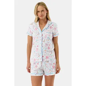 Monkey Said Yes Polo Pajamas