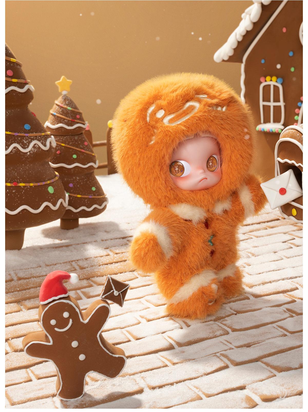 POP MART Zsiga Gingerbread Man 1/8 Action Figure