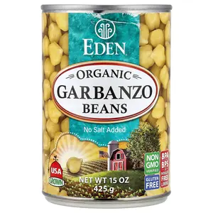 Eden Foods Organic Garbanzo Beans, 15 oz (425 g)