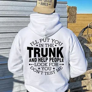 Don’t Test Me – Savage Warning Hoodie