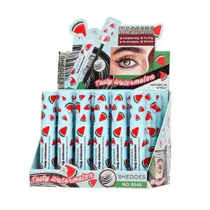 Watermelon infused Black Mascara