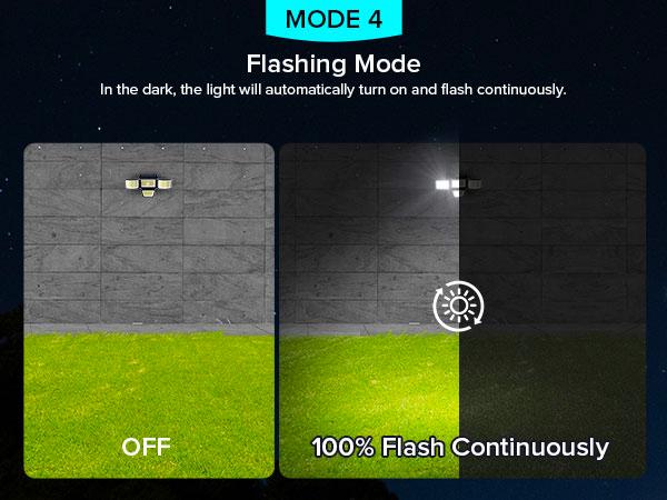 Solar Outdoor Lights 3000LM 238LED Security Lights 3 Heads Motion Sensor Spotlights with 3 Modes IP65 Waterproof 6500K for Yard Garden Driveway Porch Garage Patio Gifts,Thanksgiving & Christmas Gifts