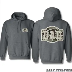 Camo DAD Hoodie • Hunting Dad Sweatshirt-Tshirt • Outdoorsman Gift • Father’s Day Hoodie • Rustic Camo Dad Apparel