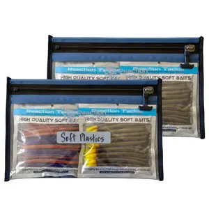 Reaction Tackle 100% Waterproof Tackle Pak (2-Pack) - Airtight Storage for Baits & Electronics