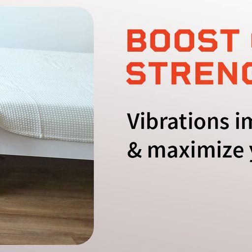 TrimLite Vibration Plate - Exercise Machine with Adjustable Handlebars