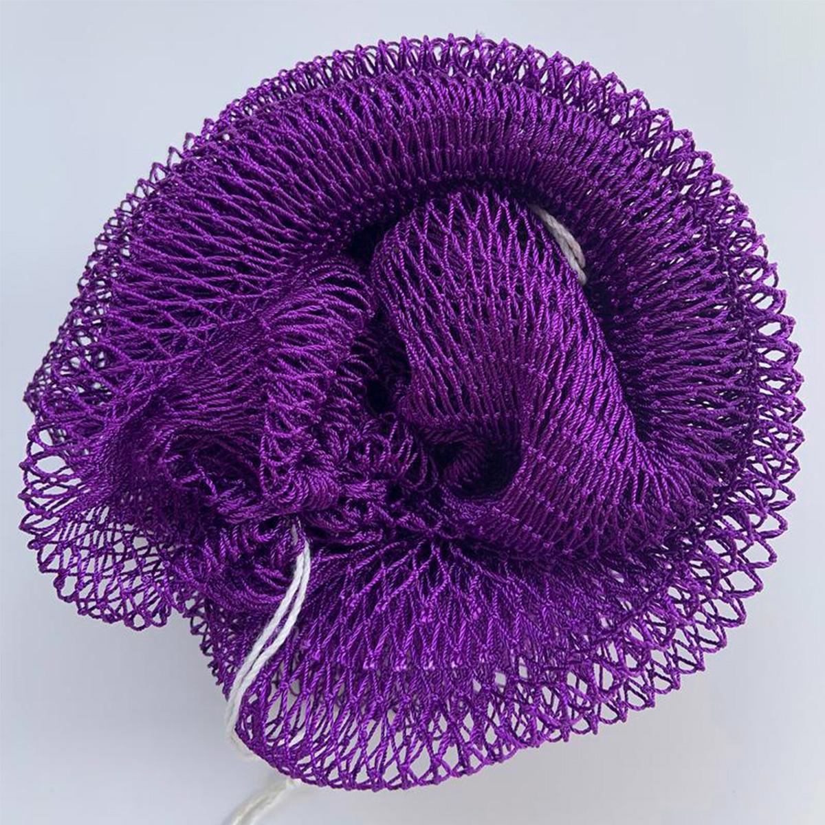 4 Piece African Exfoliating Net Sponge Bundle, Ethically Sourced from Nigeria Bath Sponge Bath Sponge Shower