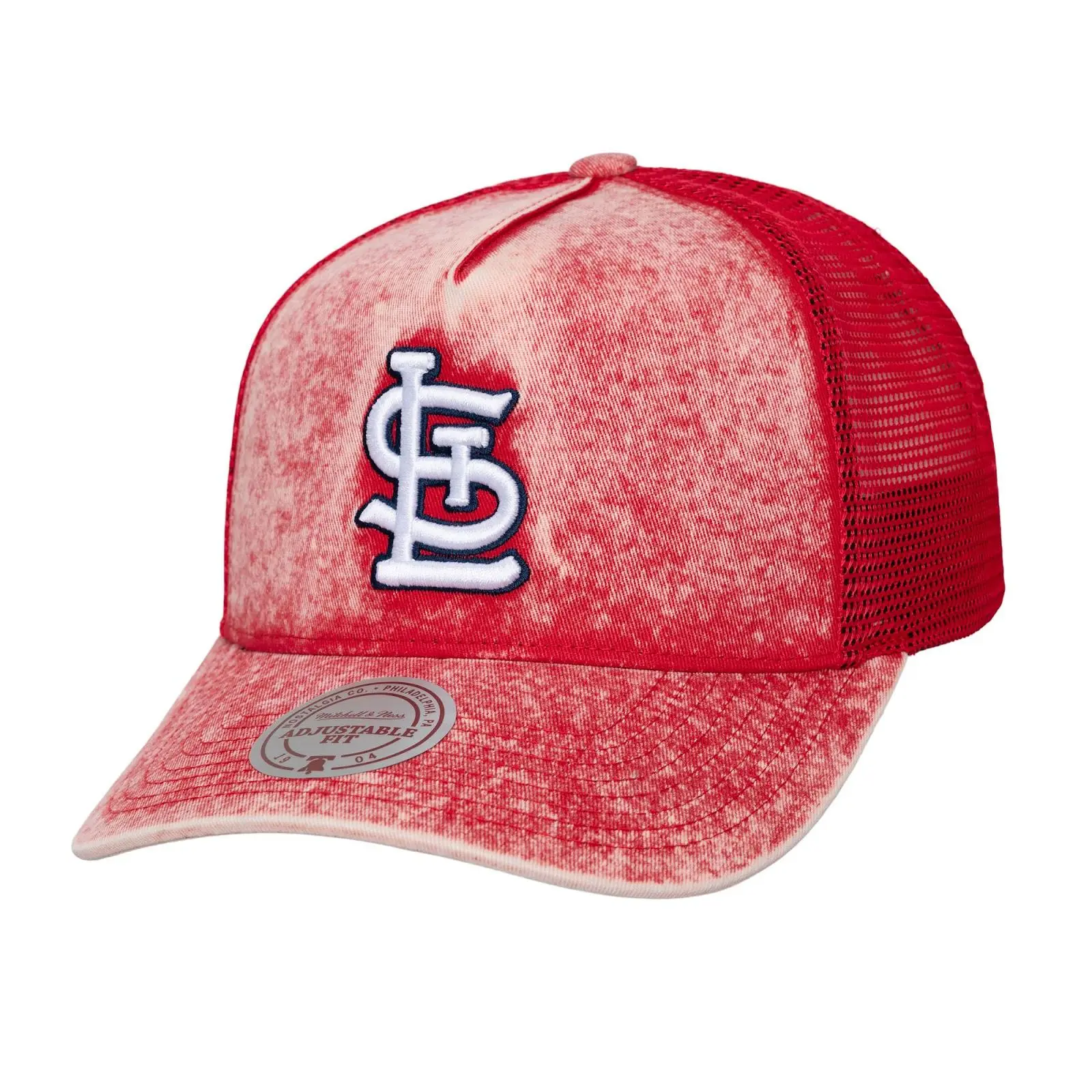 St. Louis Cardinals Unisex Red Gameday Casual Cotton Graphic Trucker Adjustable Hat