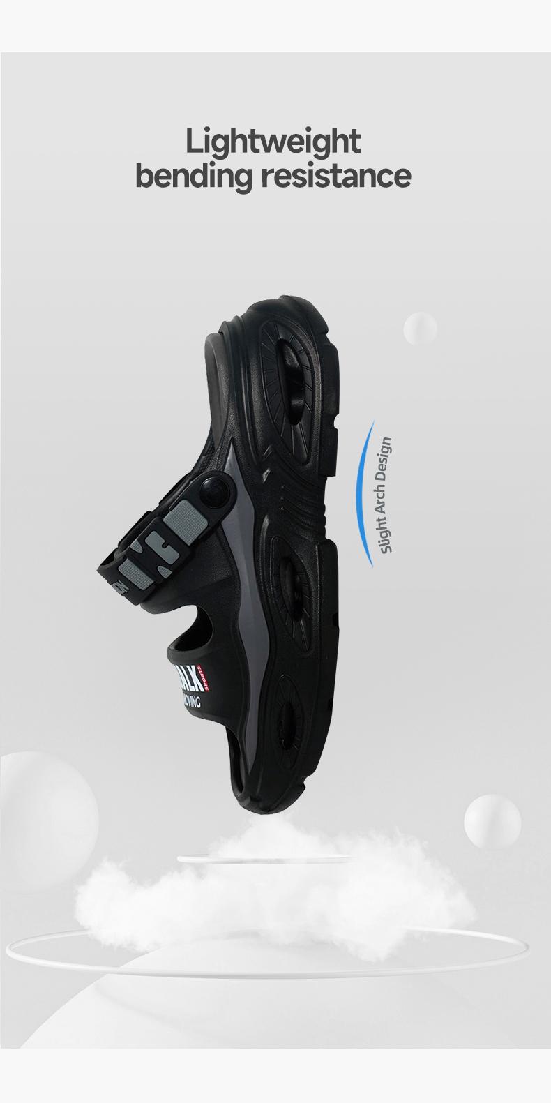 Men's Stylish Comfortable Sandals Soft Non-Sore Anti- Slip for Office Travel Beach Home All-Day Comfort Versatile Design Perfect for Every Occasion