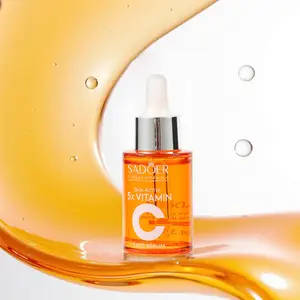 Sadoer 5X Vitamin C Face Serum Antioxidant-Rich SkinRevitalizer 15% Pure Vitamin C Hydration Support for Radiant Skin 30ml - Lightweight, Moisture